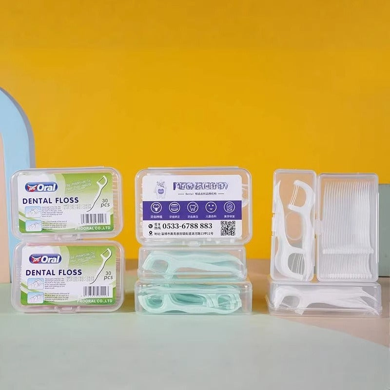 Oral Disposable Floss Stick Floss Family Portable Hotel Catering Adult Bow Floss