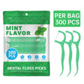 Mint Dental Floss Stick, Water Flosser, Refreshing Mint Dental Floss Stick - Oral Care Cleaning Tool for Gaps Between Teeth