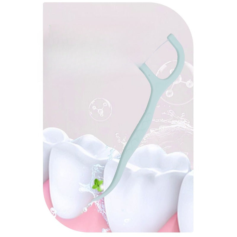 Oral Disposable Floss Stick Floss Family Portable Hotel Catering Adult Bow Floss