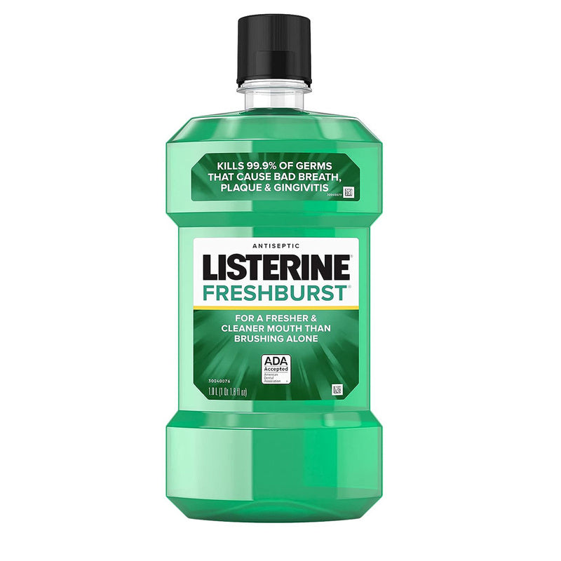 Listerine Mouthwash Fresh Burst - 33.8 oz, Pack of 3